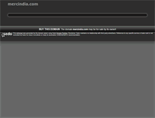 Tablet Screenshot of mercindia.com